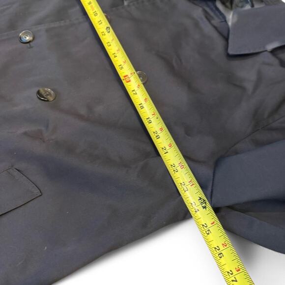 Vintage Korean Made Trench Coat  Mens Size L The Matrix Style Coat - Picture 5 of 8